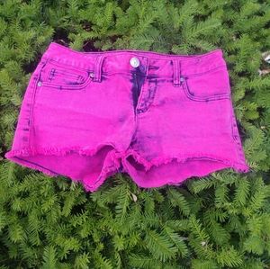 Hand Dyed Jean Shorta